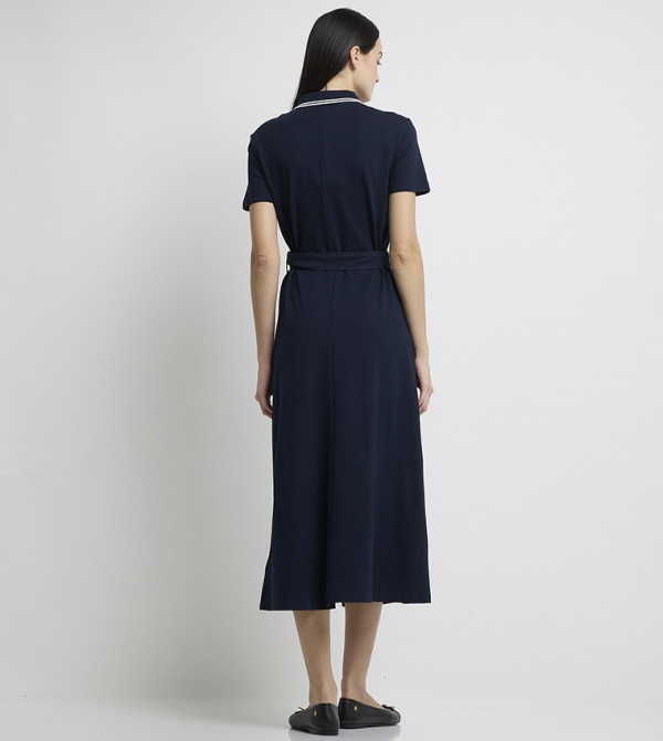 Tommy Hilfiger  Clothing - Navy Midi Dresses