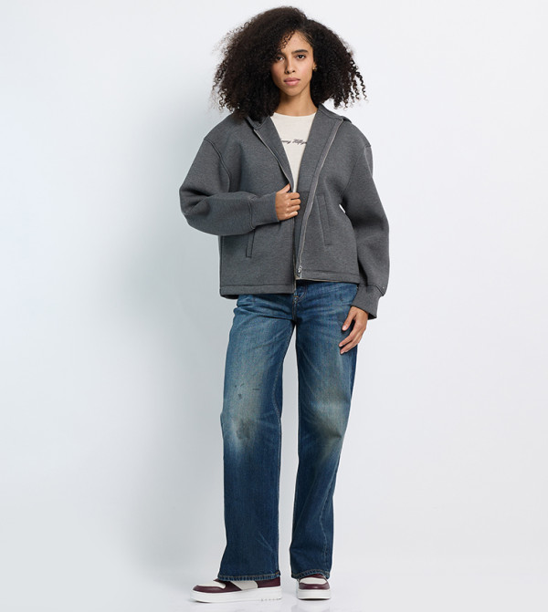 Tommy Hilfiger  Casual Jackets - Dark Grey Casual Jackets