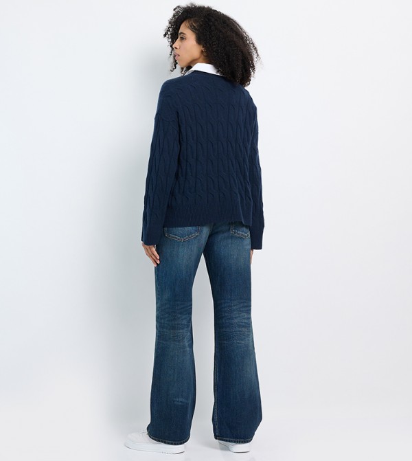 Tommy Hilfiger Clothing - NAVY BLUE Cardigans