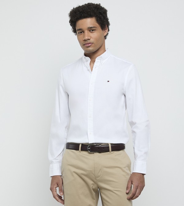 Tommy Hilfiger Shirts - White Long Sleeves