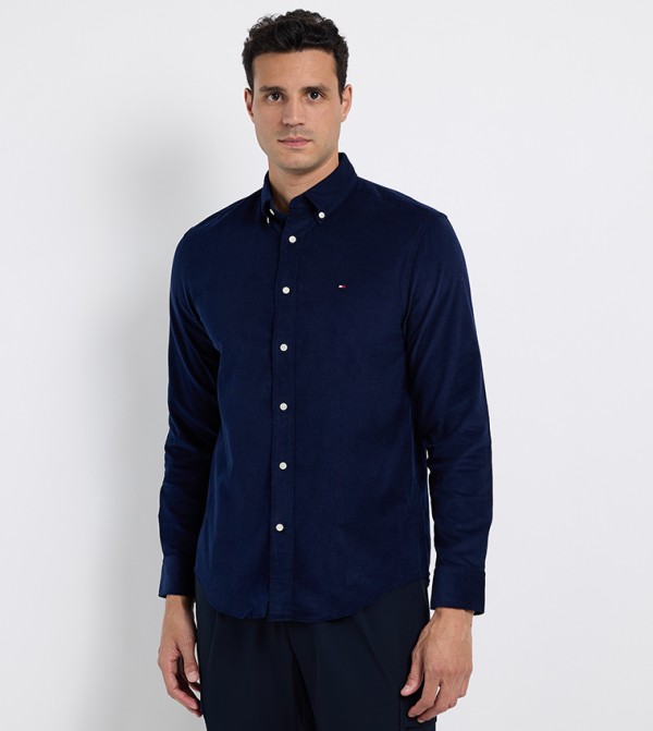 تومي هيلفيغر قمصان - كحلي Long Sleeves