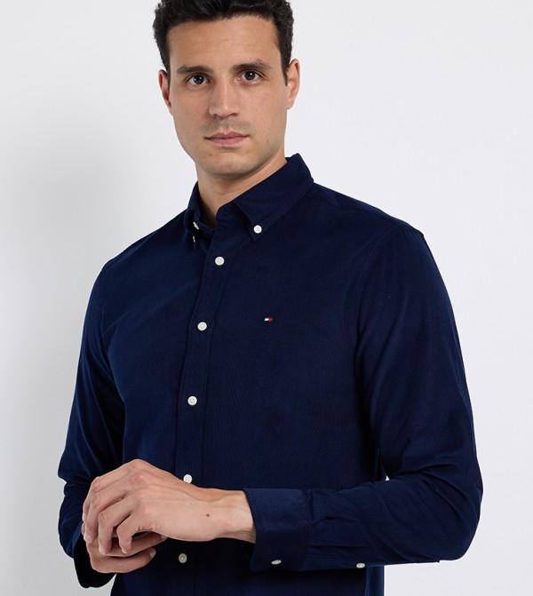 تومي هيلفيغر قمصان - كحلي Long Sleeves