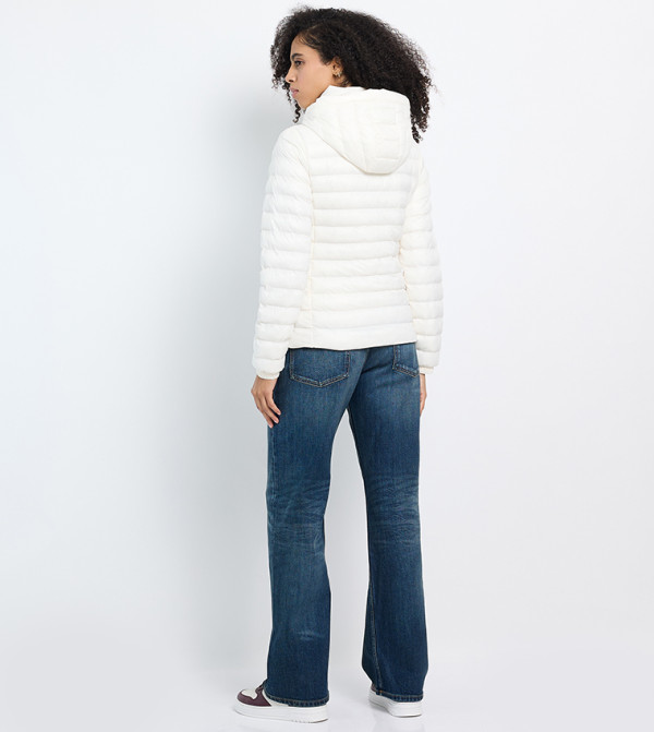 Tommy Hilfiger - Ivory Puffer & Quilted Jackets