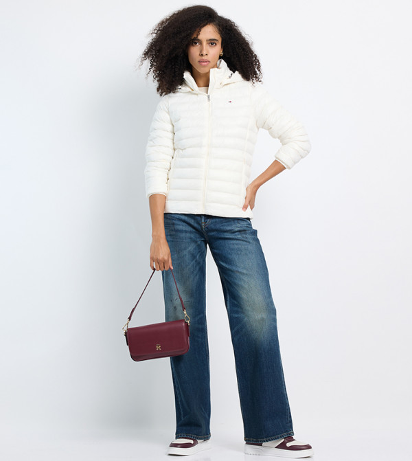 Tommy Hilfiger - Ivory Puffer & Quilted Jackets
