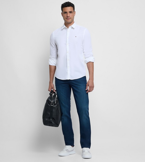 تومي هيلفيغر  قمصان - أبيض Long Sleeves