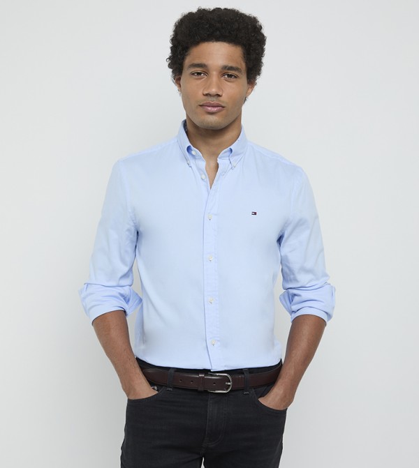 Tommy Hilfiger  Shirts - Blue Long Sleeves