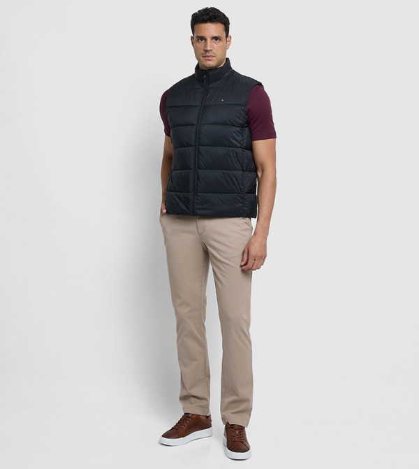 Tommy Hilfiger Puffer Jackets - Black Puffer Jackets