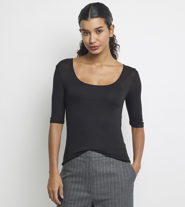 Tommy Hilfiger  - Black Casual Tops