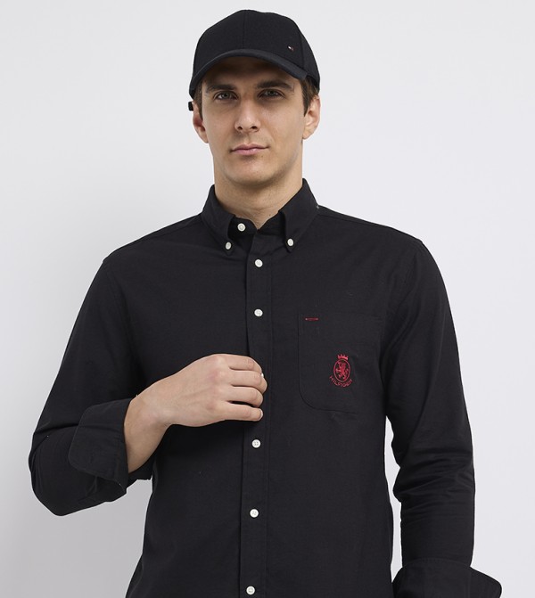 Tommy Hilfiger  Shirts - Black Long Sleeves