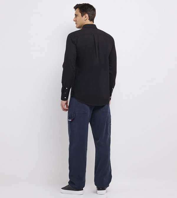 Tommy Hilfiger  Shirts - Black Long Sleeves