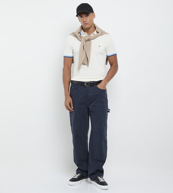 Tommy Hilfiger  Polo T-Shirts - Beige Polo T-shirts