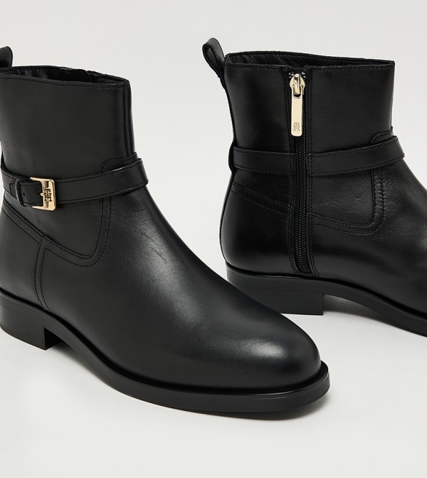 Tommy Hilfiger  Boots - Black Ankle length Boots