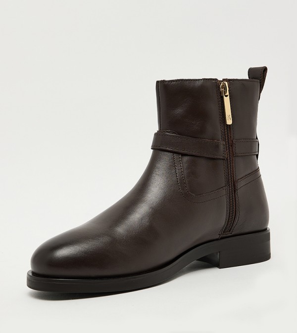 Tommy Hilfiger  Boots - Dark Brown Ankle length Boots