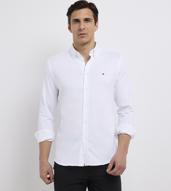 تومي هيلفيغر قمصان - أبيض Long Sleeves