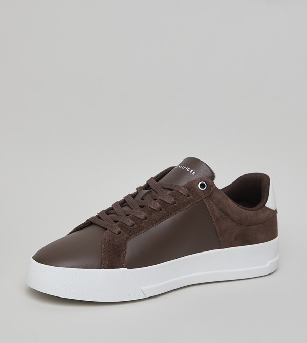 Tommy Hilfiger Shoes - Brown Low Top