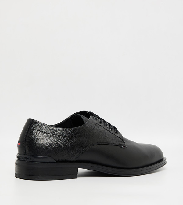 Tommy Hilfiger  - Black Formal Lace-Up Shoes