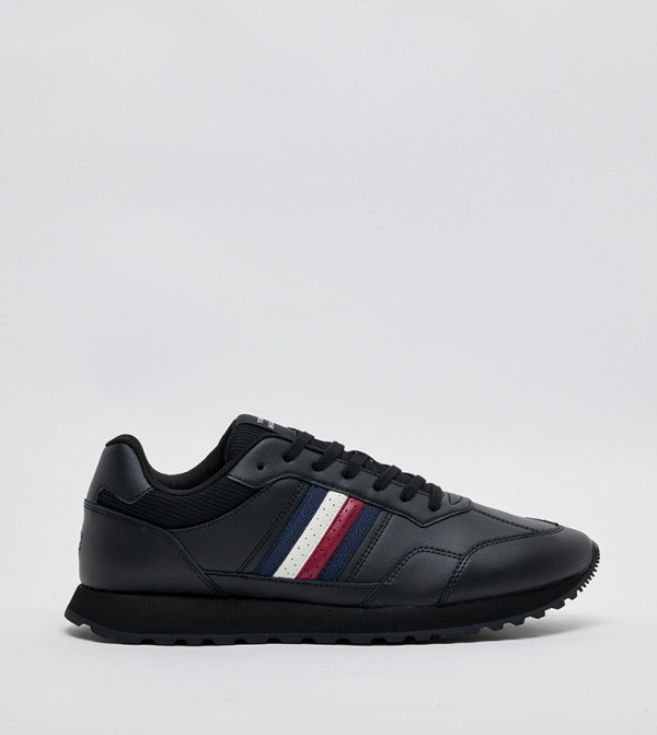 Tommy Hilfiger Men - Black Low Top