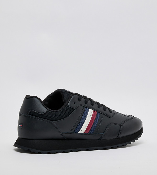 Tommy Hilfiger Men - Black Low Top