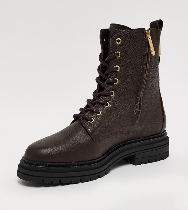 Tommy Hilfiger  Boots - Brown Mid Calf Boots