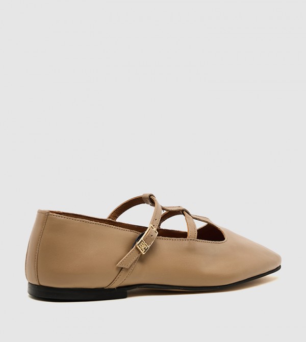 Tommy Hilfiger - Khaki Mary Janes