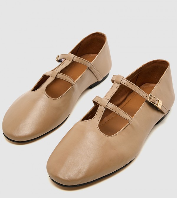 Tommy Hilfiger - Khaki Mary Janes