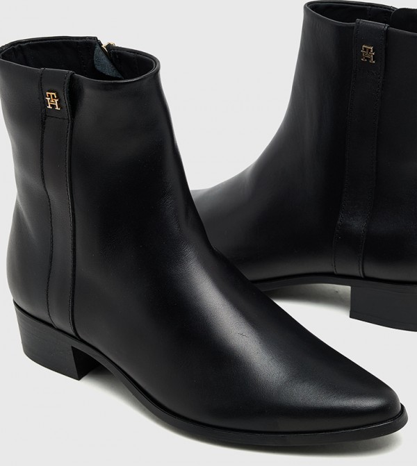 Tommy Hilfiger  Boots - Black Ankle length Boots