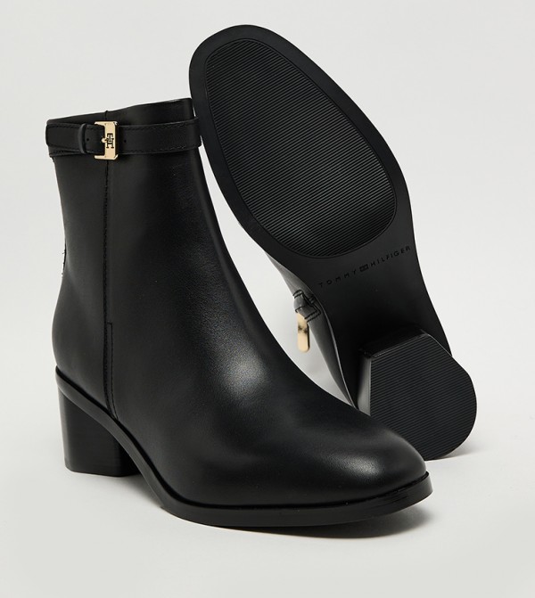 Tommy Hilfiger Tommy Hilfiger - Black Ankle length Boots