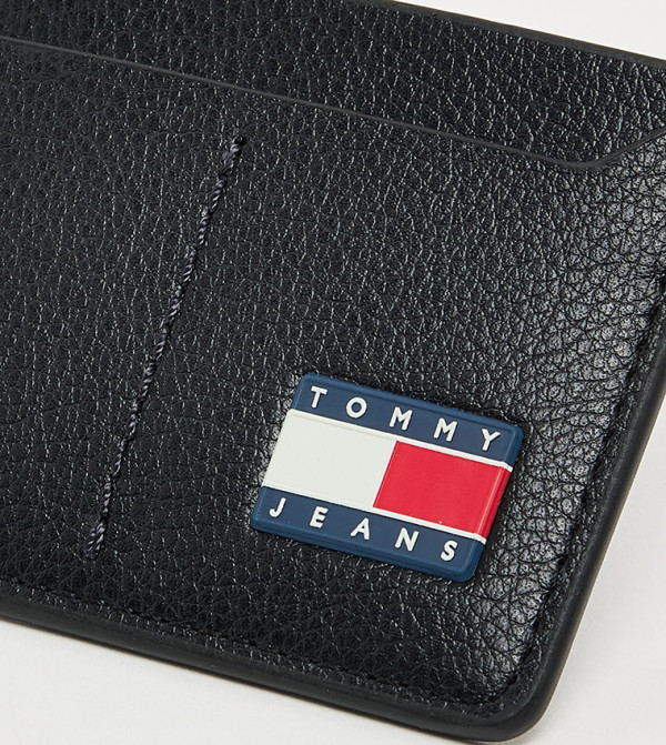 تومي هيلفيغر  حامل البطاقات - أسود حامل البطاقات