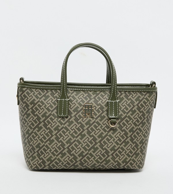 Tommy Hilfiger Bags - Green Tote Bags