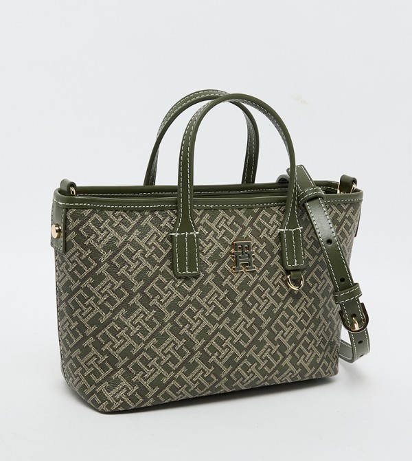 Tommy Hilfiger Bags - Green Tote Bags