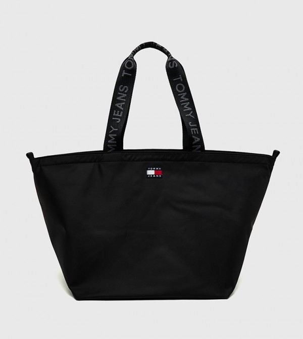 Tommy Hilfiger Tote Bags - Black Tote Bags