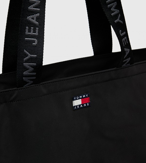 Tommy Hilfiger Tote Bags - Black Tote Bags