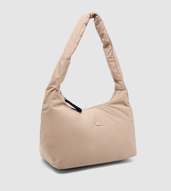 Tommy Hilfiger  - Beige Hobo Bags