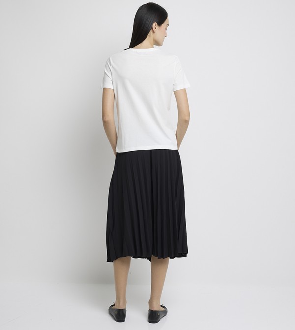 تومي هيلفيغر  تيشيرتات - أبيض  Short Sleeve T-Shirts