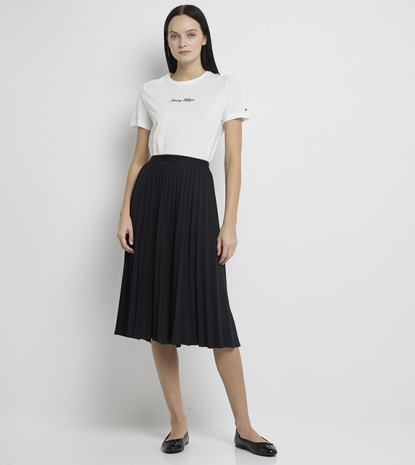 تومي هيلفيغر  تيشيرتات - أبيض  Short Sleeve T-Shirts