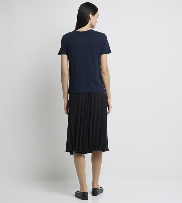تومي هيلفيغر  تيشيرتات - كحلي Short Sleeve T-Shirts