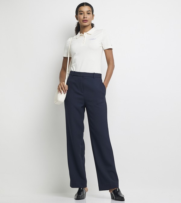 تومي هيلفيغر  تيشيرتات بولو - أبيض قمصان بولو