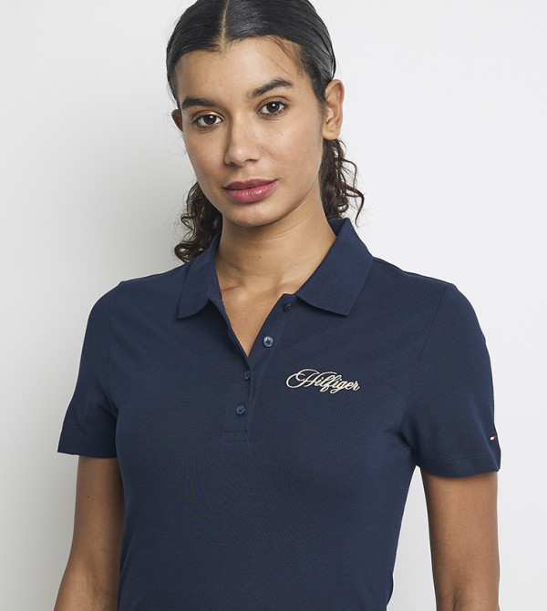 Tommy Hilfiger  Clothing - Navy Polo T-shirts
