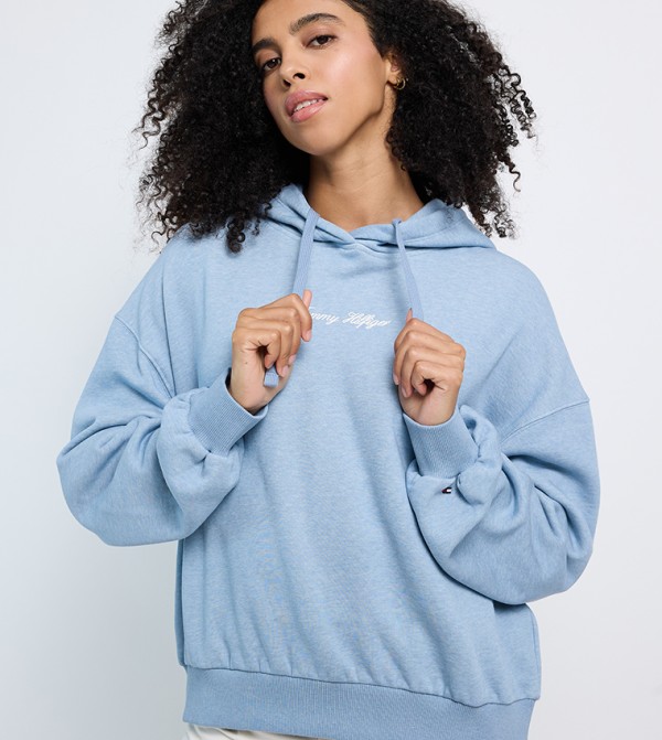 Tommy Hilfiger  Hoodies - Blue Hoodies