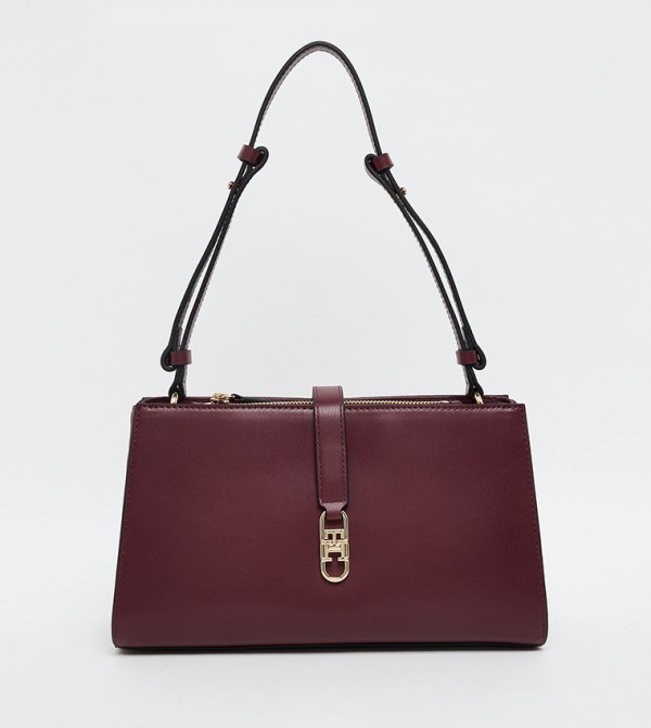 Tommy Hilfiger Bags - Burgundy Shoulder bags