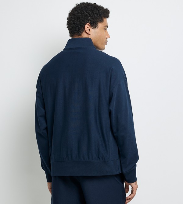 كالفن كلاين جينز  ملابس - كحلي مزرق  بلوزات