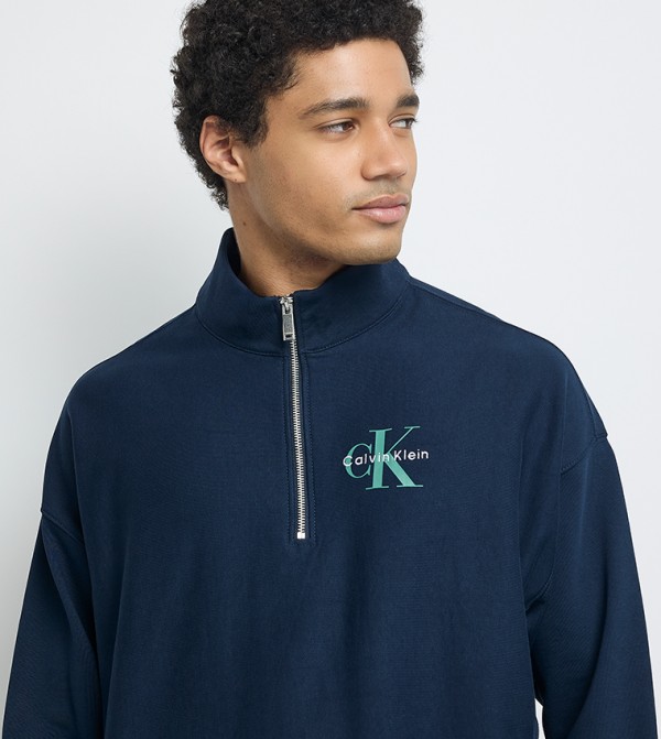 كالفن كلاين جينز  ملابس - كحلي مزرق  بلوزات