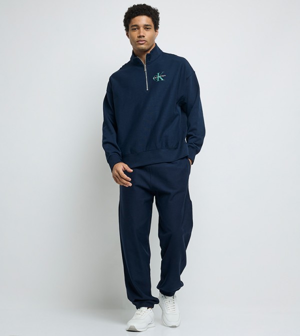 كالفن كلاين جينز  ملابس - كحلي مزرق  بلوزات