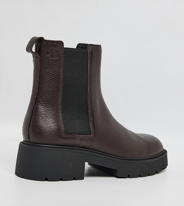 Calvin Klein  Boots - Brown Ankle length Boots