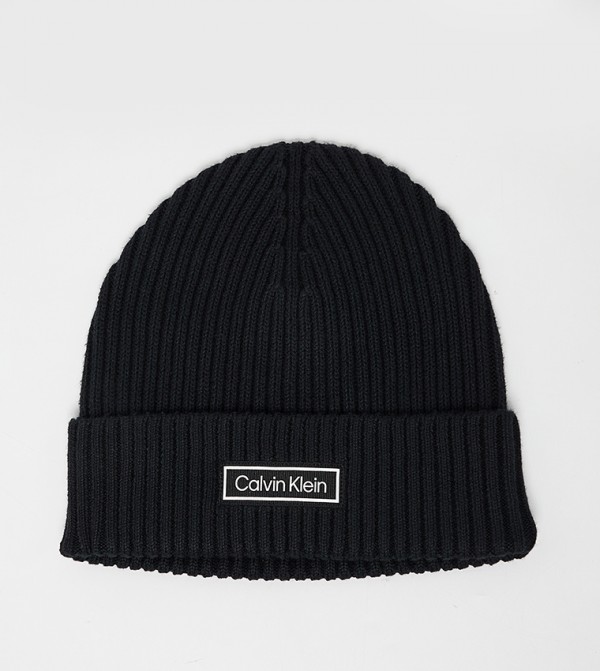 كالفين كلاين  أوشحة - أسود Beanies