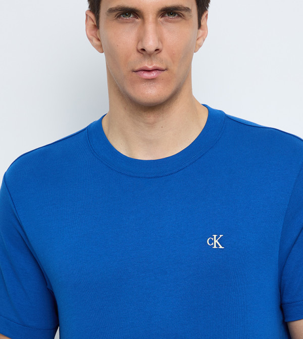 Calvin Klein Jeans Calvin Klein Jeans - Blue Round Neck T-Shirts