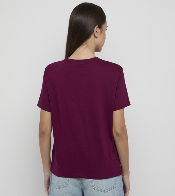 كالفن كلاين جينز تيشيرتات - بني محمر Short Sleeve T-Shirts