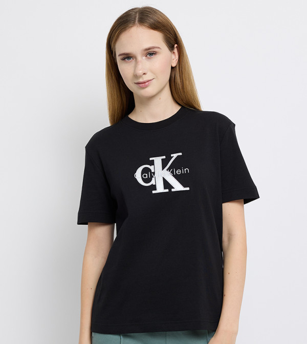 Calvin Klein Jeans Calvin Klein Jeans - Black Short Sleeve T-Shirts