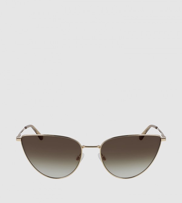 Calvin Klein  - Gold Cat Eye