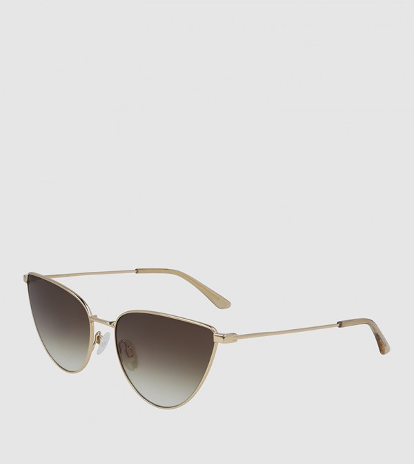 Calvin Klein  - Gold Cat Eye